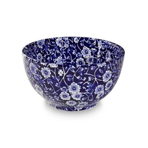 Burleigh Blue Calico Mini Footed Bowl 12cm/5"